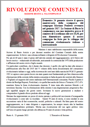 4Anniversario Mariano