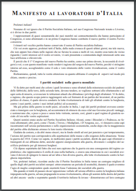 ManifestoAiLavoratoriDItalia